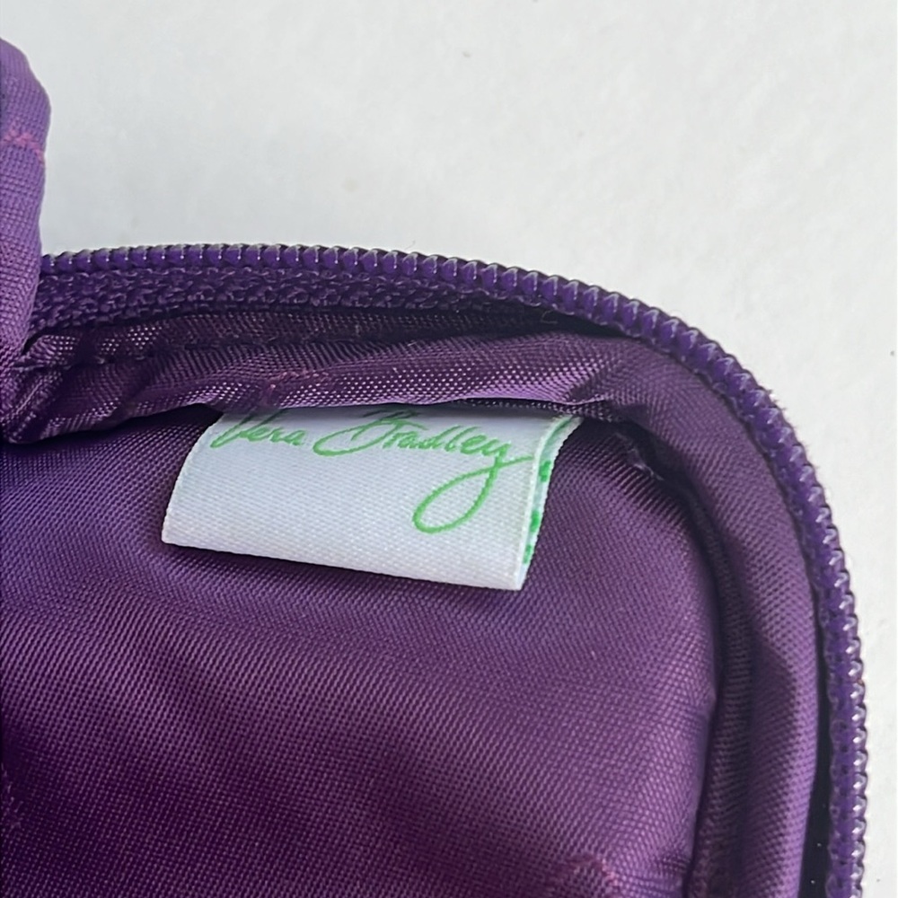 Vera Bradley Coin Pouch and Cord Wrap Set Floral Padded - Picture 8 of 9